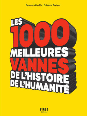 cover image of Les 1 000 meilleures vannes de l'humanité